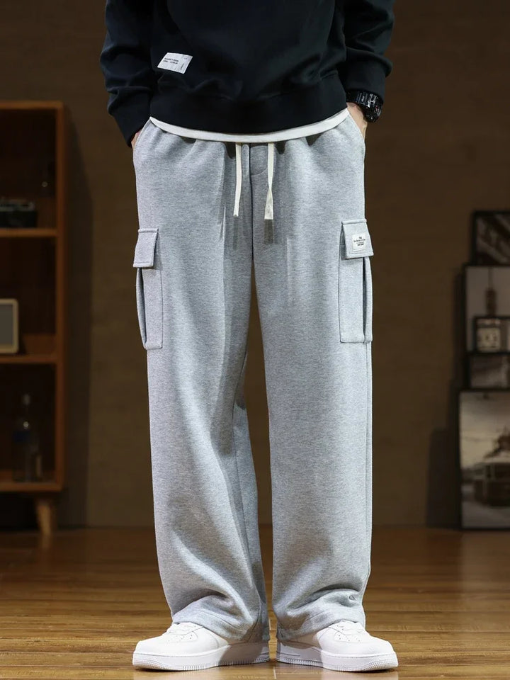 LAURENT MONACO | FLEECE CARGO PANTS