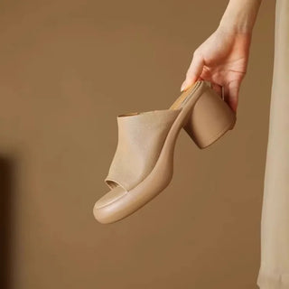 Evie™ | Orthopedic Comfort Slide Sandals with Heel