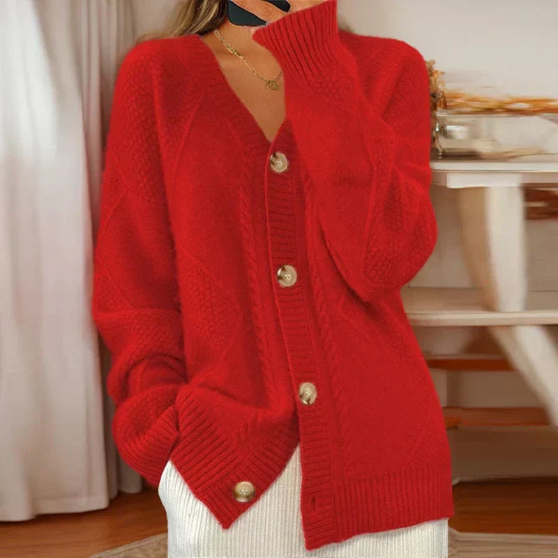 Éloise | Cable Knit Cardigan