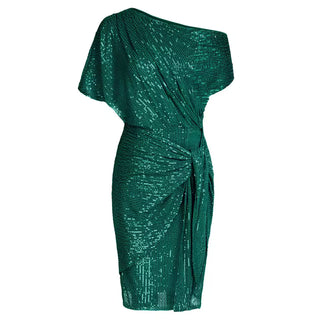 Elya™ | Elegantes Pailletten-Kleid mit Bauchbedeckung