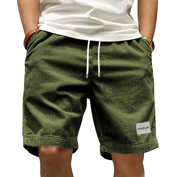 LAURENT MONACO | Herren Cargo-Shorts aus Cord