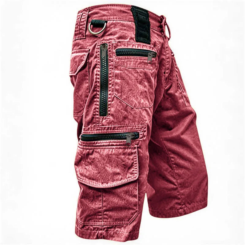 LAURENT MONACO | Herren Cargo-Shorts mit funktionalem Design