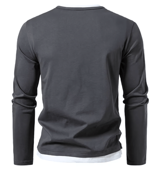 Alwin 1 Premium Long Sleeve Shirt | Combed Cotton