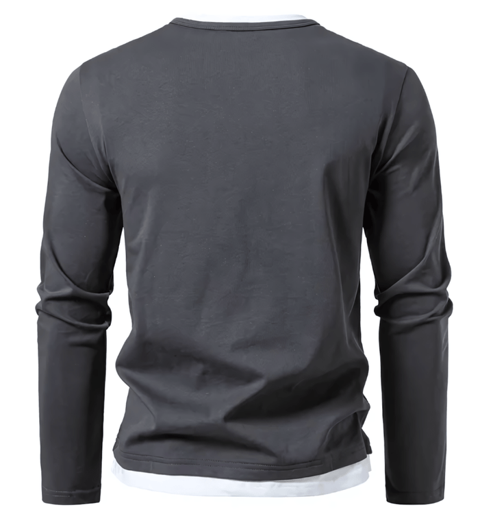 Alwin 1 Premium Long Sleeve Shirt | Combed Cotton
