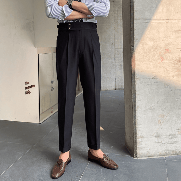 Edward - Stilvolle Hochtaillen-Hose