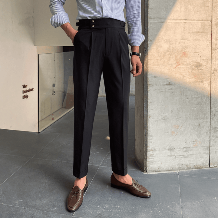 Edward - Stilvolle Hochtaillen-Hose
