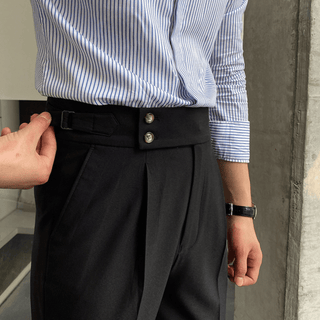 Edward - Stilvolle Hochtaillen-Hose