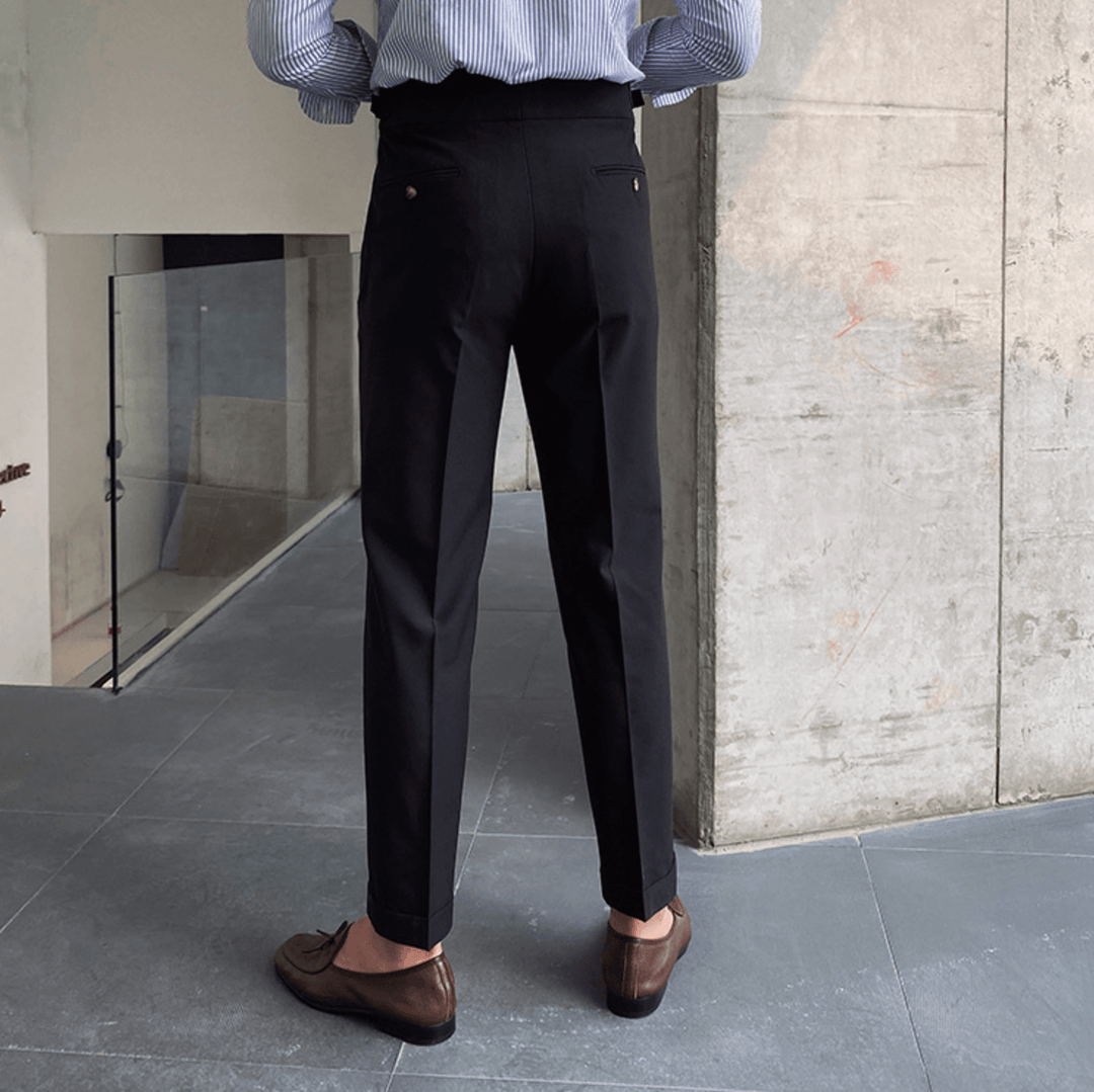 Edward - Stilvolle Hochtaillen-Hose