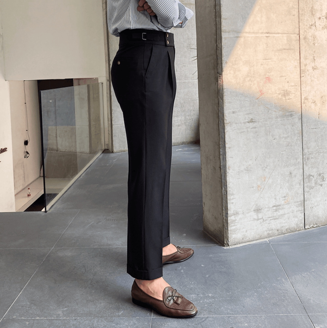 Edward - Stilvolle Hochtaillen-Hose