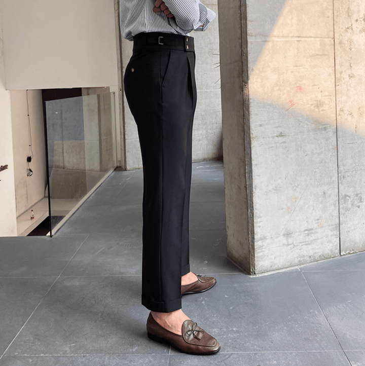 Edward - Stilvolle Hochtaillen-Hose