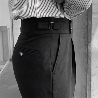 Edward - Stilvolle Hochtaillen-Hose