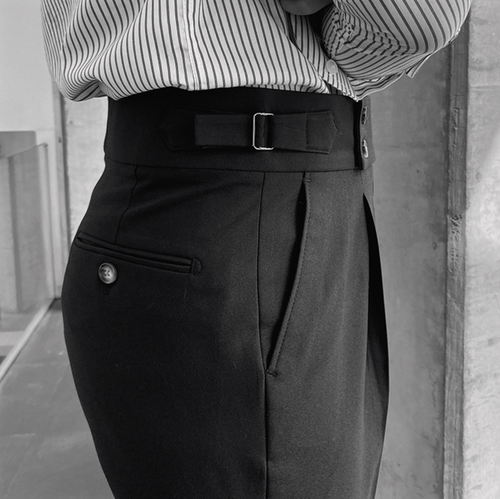 Edward - Stilvolle Hochtaillen-Hose