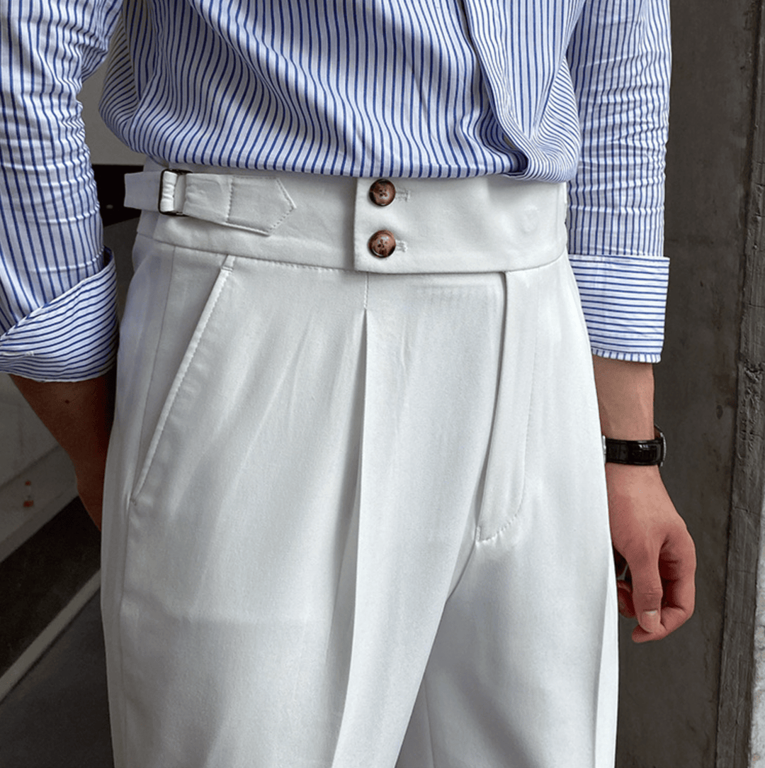 Edward - Stilvolle Hochtaillen-Hose