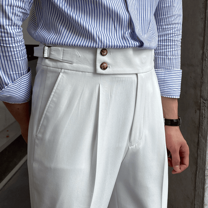 Edward - Stilvolle Hochtaillen-Hose