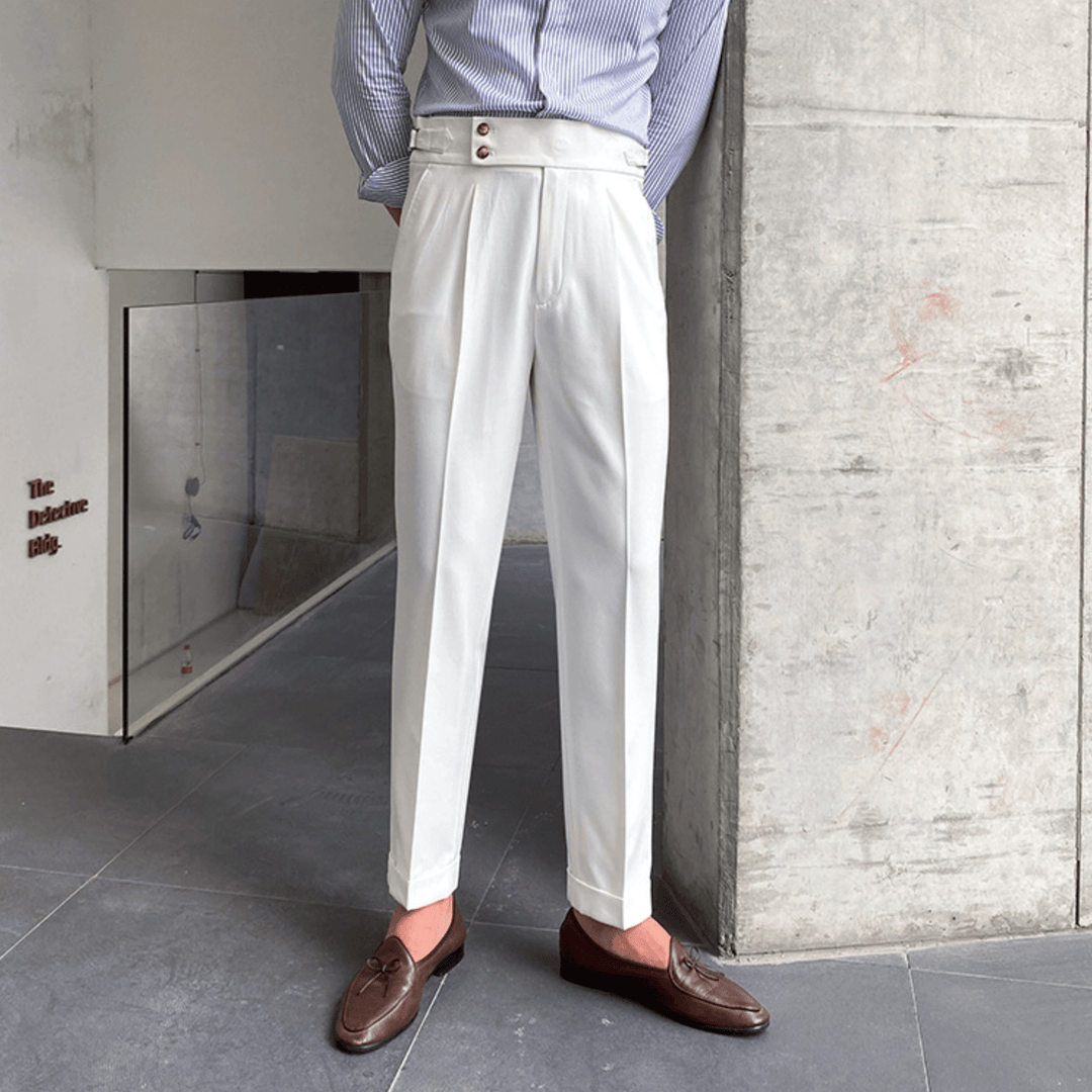 Edward - Stilvolle Hochtaillen-Hose