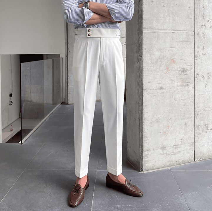 Edward - Stilvolle Hochtaillen-Hose