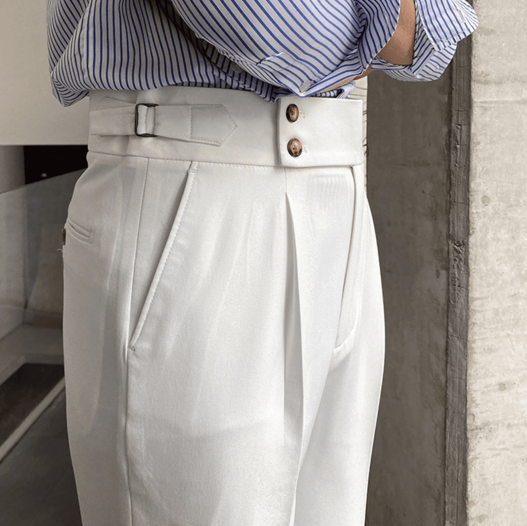 Edward - Stilvolle Hochtaillen-Hose