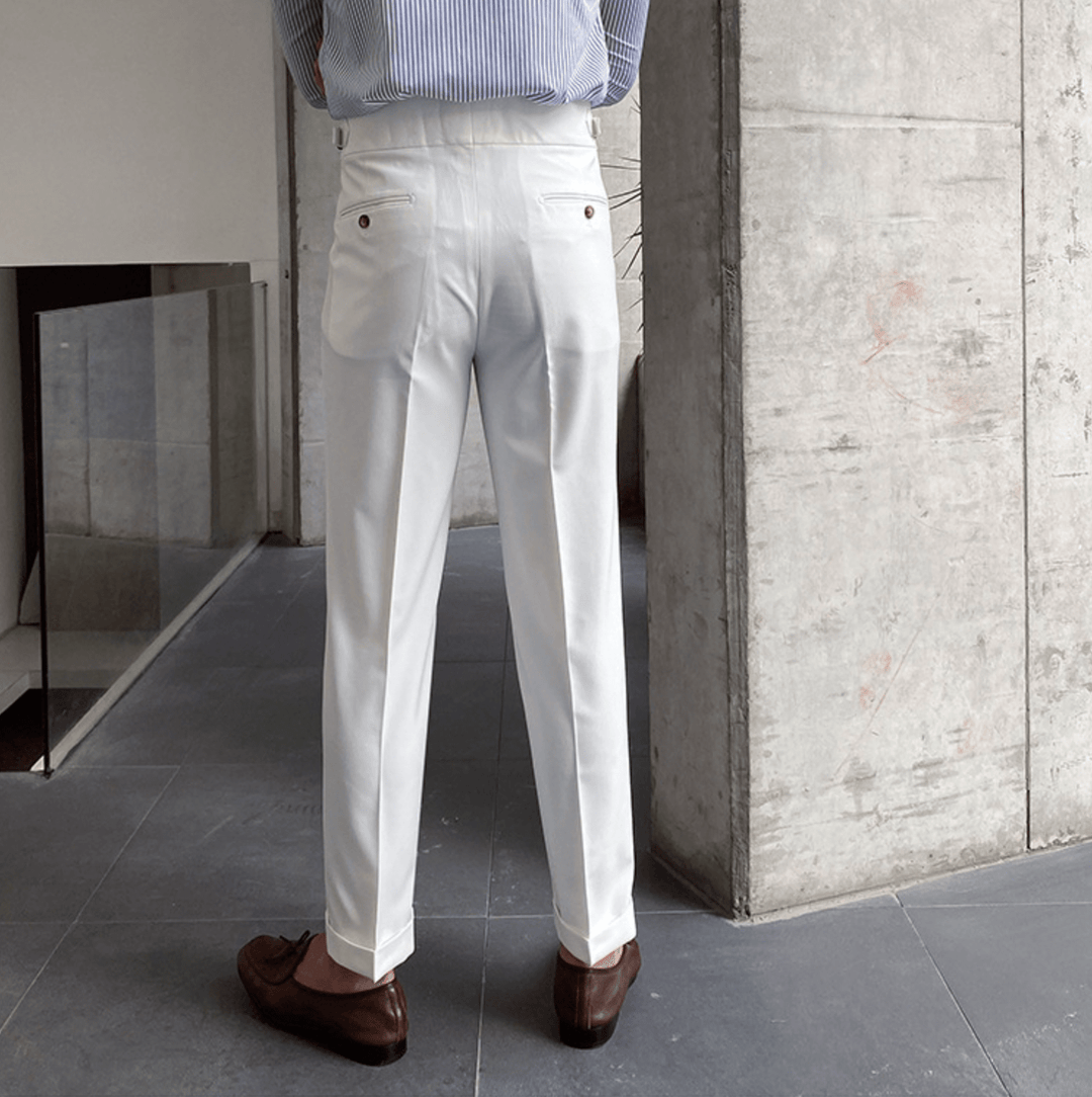 Edward - Stilvolle Hochtaillen-Hose