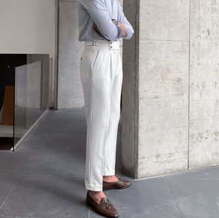 Edward - Stilvolle Hochtaillen-Hose