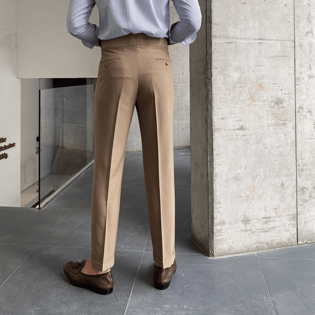 Edward - Stilvolle Hochtaillen-Hose