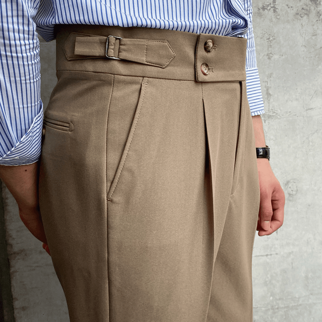 Edward - Stilvolle Hochtaillen-Hose