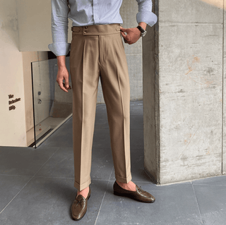 Edward - Stilvolle Hochtaillen-Hose