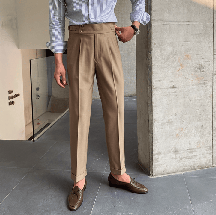 Edward - Stilvolle Hochtaillen-Hose