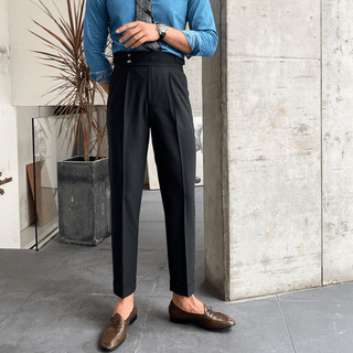 Edward - Stilvolle Hochtaillen-Hose