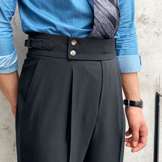 Edward - Stilvolle Hochtaillen-Hose