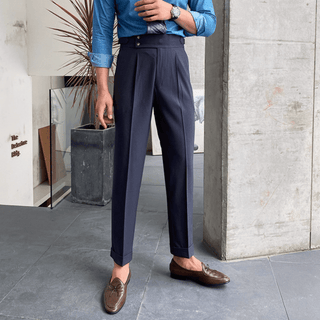 Edward - Stilvolle Hochtaillen-Hose