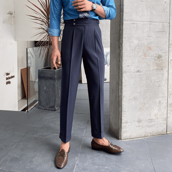 Edward - Stilvolle Hochtaillen-Hose