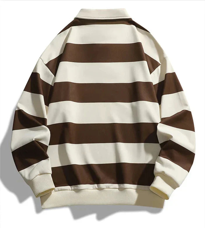 Sven | Entspannter Polo-Pullover