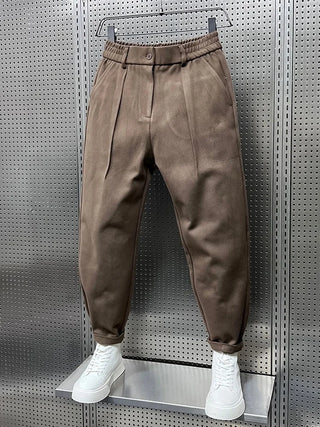 LAURENT MONACO | Herren Texturierte Slim-Fit Hosen