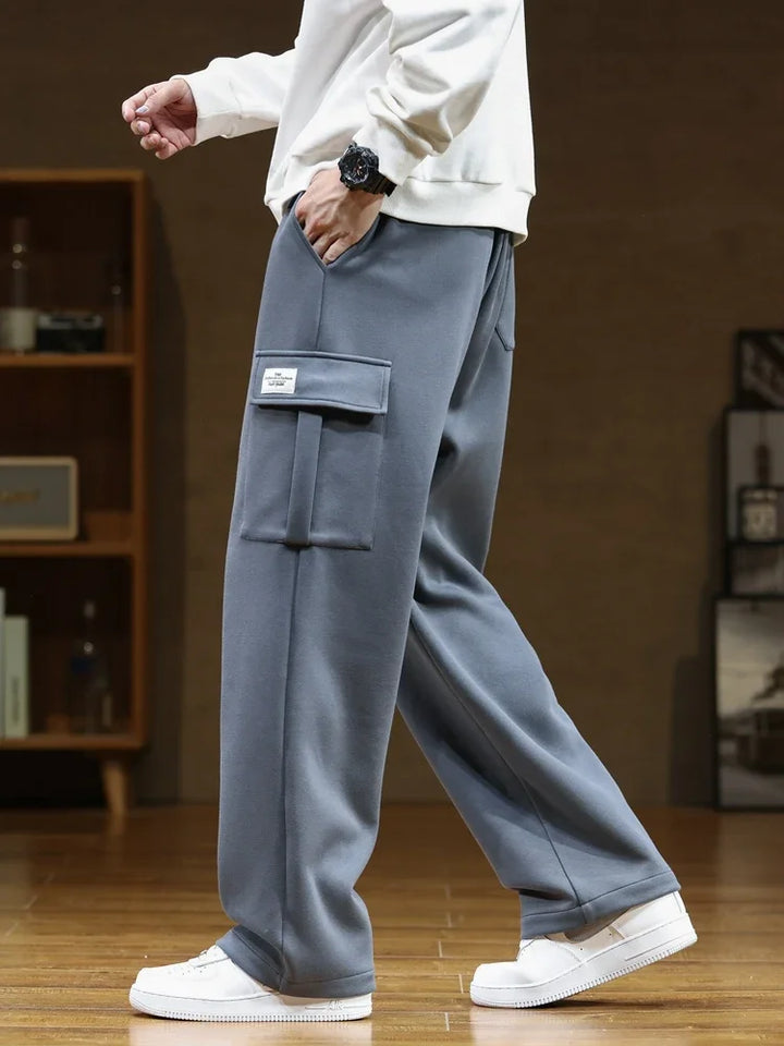 LAURENT MONACO | FLEECE CARGO PANTS
