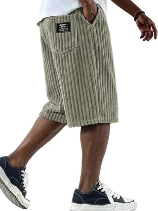LAURENT MONACO | MÄNNER SHORTS MIT STRUKTURIERTEM DESIGN