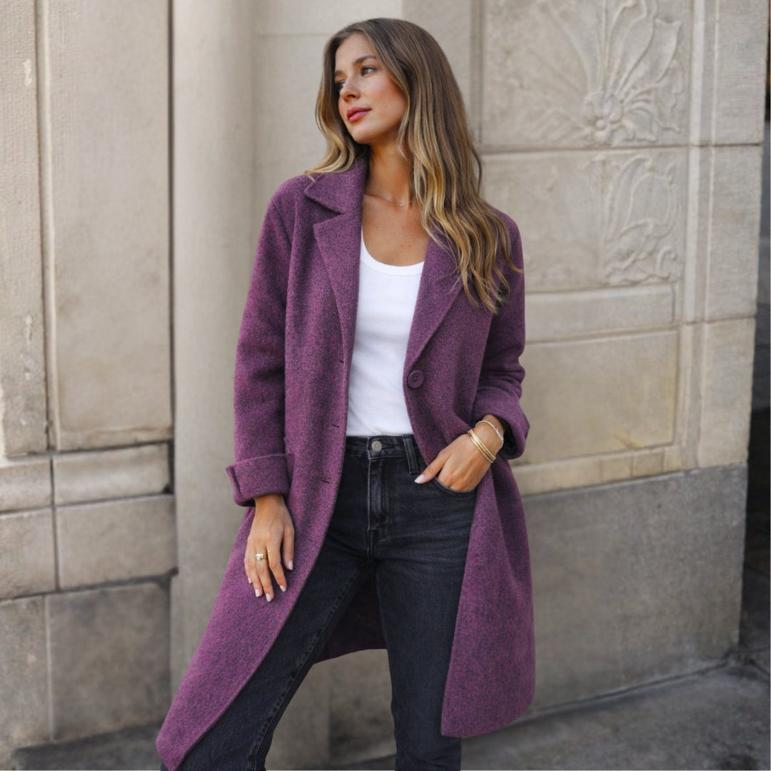 Veronica™ | Stilvolle Jacke mit Knopfdetails
