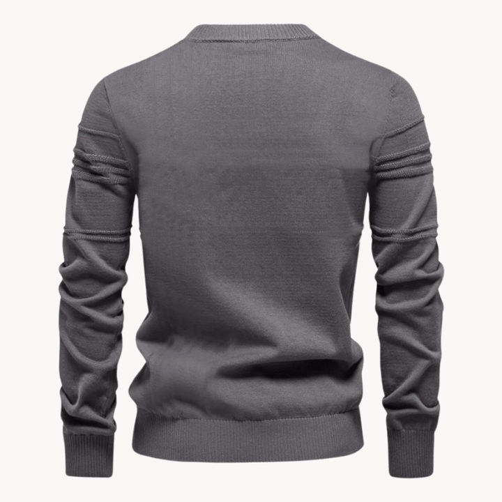 Burkhard | Eleganter Herrenpullover im Rautenmuster