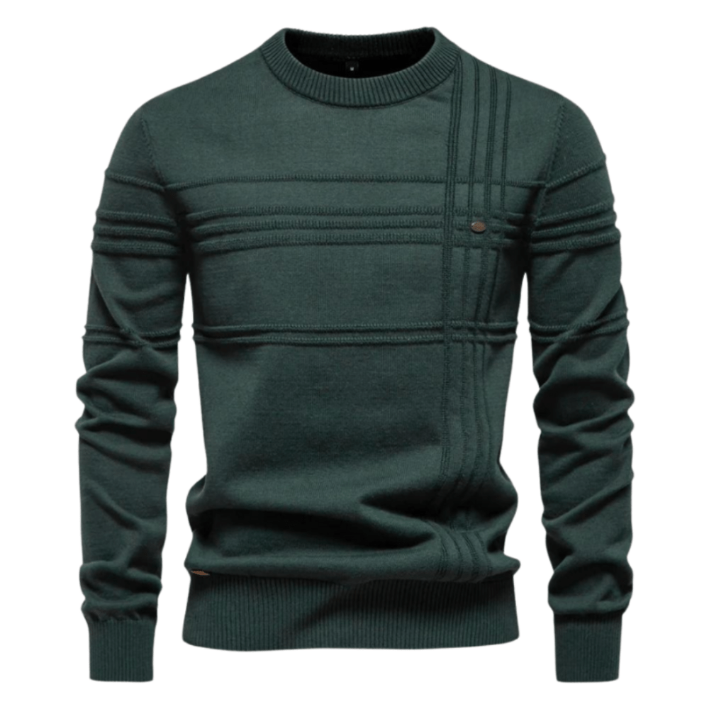 Burkhard | Eleganter Herrenpullover im Rautenmuster