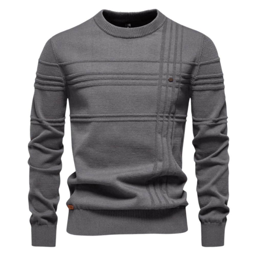Burkhard | Eleganter Herrenpullover im Rautenmuster