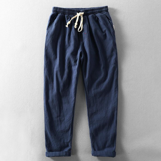 Herren Leinenhose im lässigen Schnitt