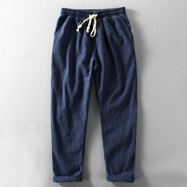 Herren Leinenhose im lässigen Schnitt