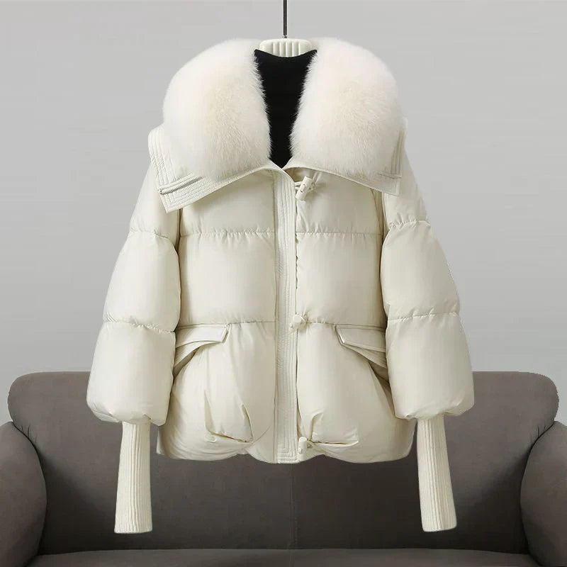Céline™ - Elegante Kunstpelzjacke