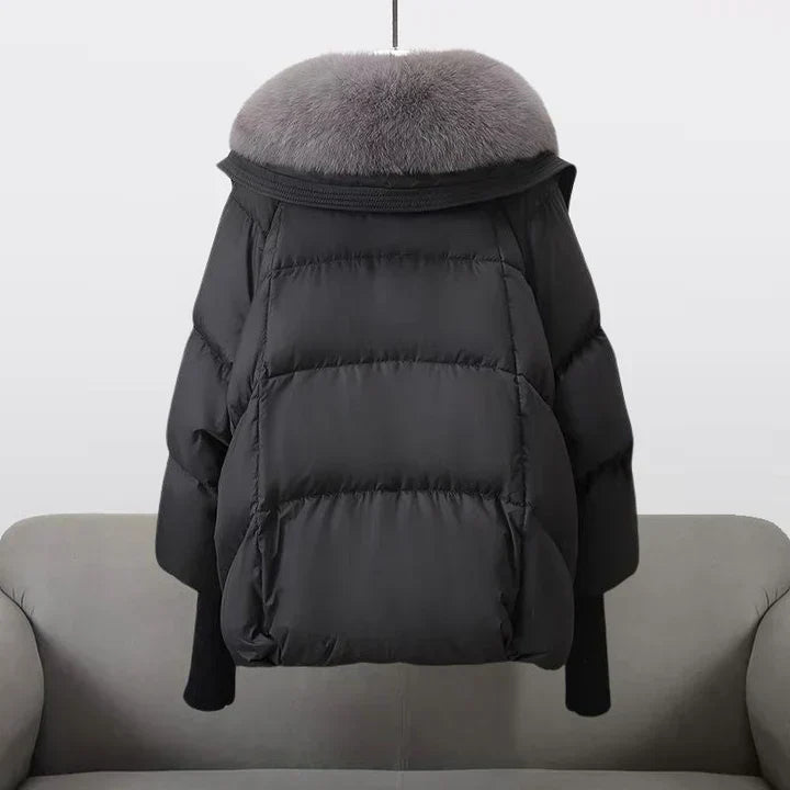 Céline™ - Elegante Kunstpelzjacke