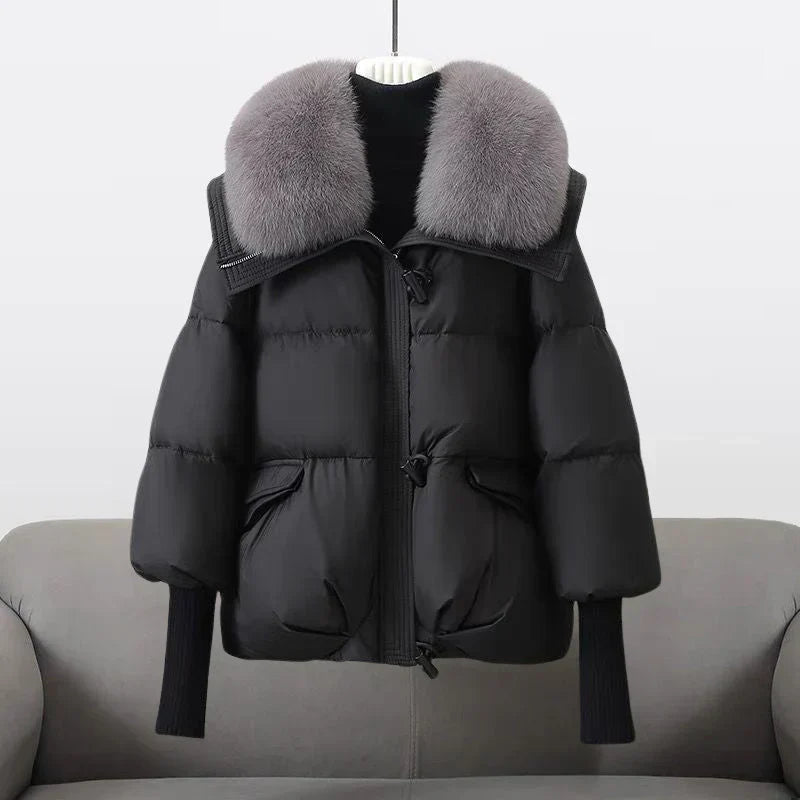 Céline™ - Elegante Kunstpelzjacke