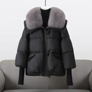 Céline™ - Elegante Kunstpelzjacke