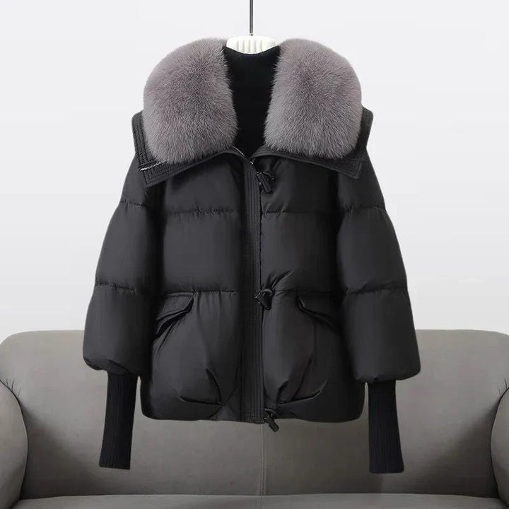 Céline™ - Elegante Kunstpelzjacke