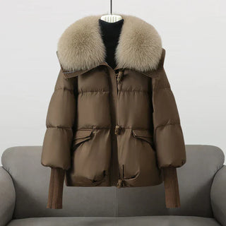 Céline™ - Elegante Kunstpelzjacke