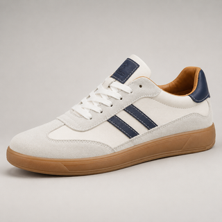 LAURENT MONACO | MENS SNEAKERS WITH CONTRAST DETAILS
