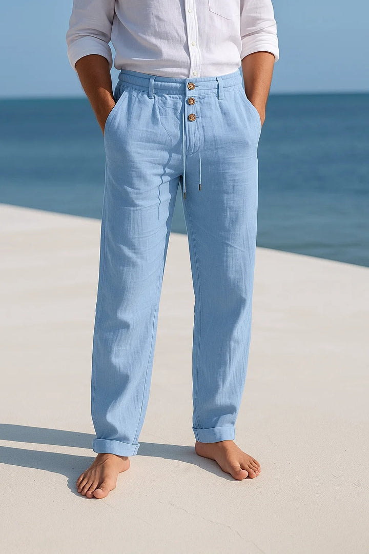 MATTEO | Leichte Sommerhose aus Leinen