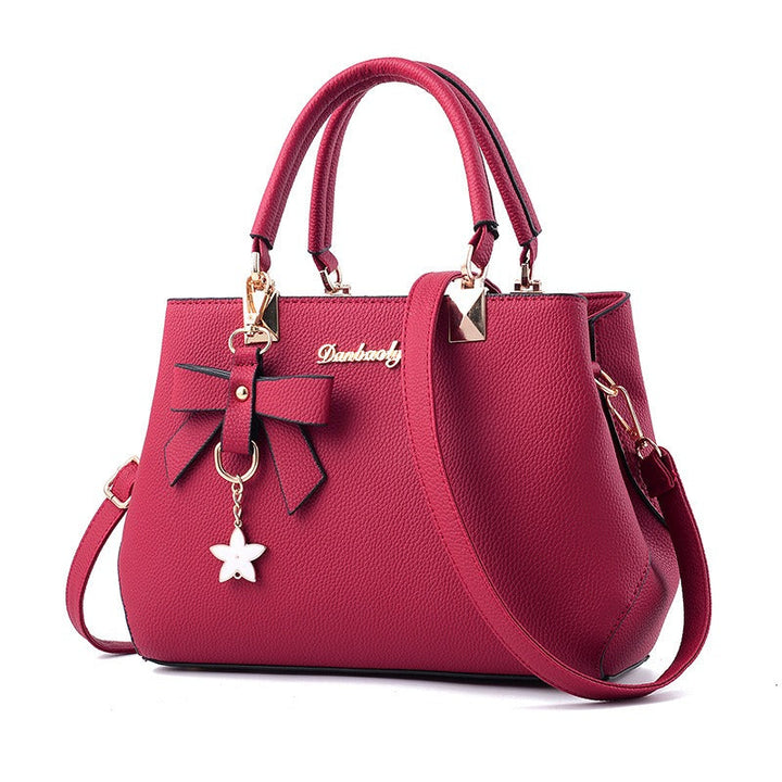 Beerenrosa Mittelgroße Handtasche